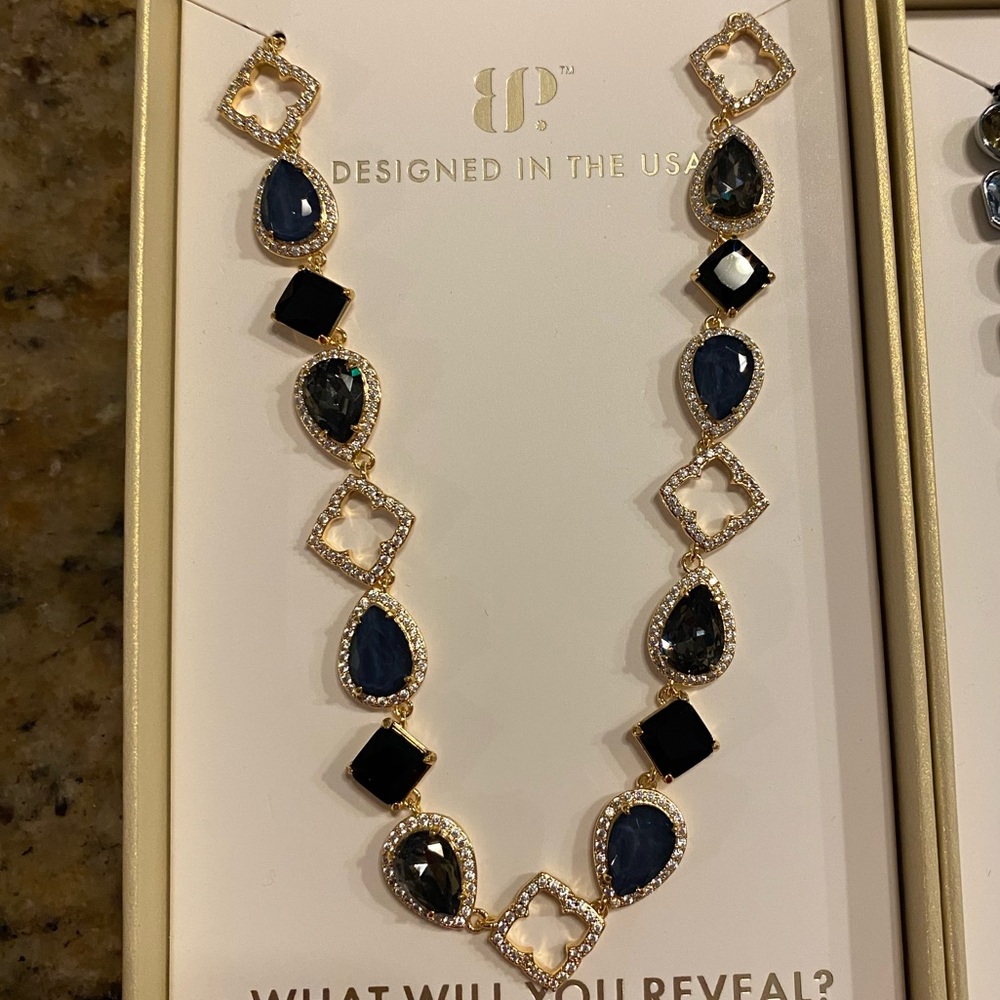 Bomb Party Holiday Jewel Candy Necklace-NK80338